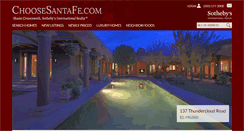 Desktop Screenshot of choosesantafe.com